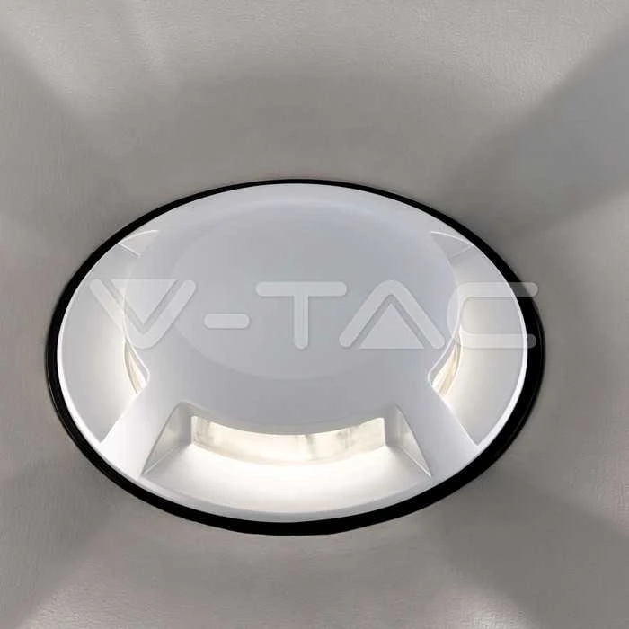 Sieninis šviestuvas V-tac 1W LED lemputė garinei pirčiai 4 krypčių 3000K