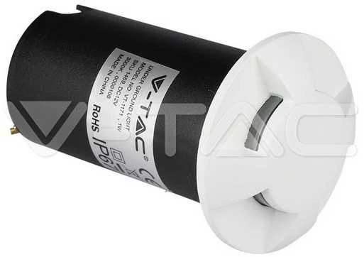 Sieninis šviestuvas V-tac 1W LED lemputė garinei pirčiai 4 krypčių 3000K