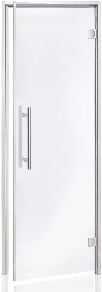 Andres Glass Solutions AD BENELUX stiklinės durys turkiškoms pirtims, 90 x 200, Pilka