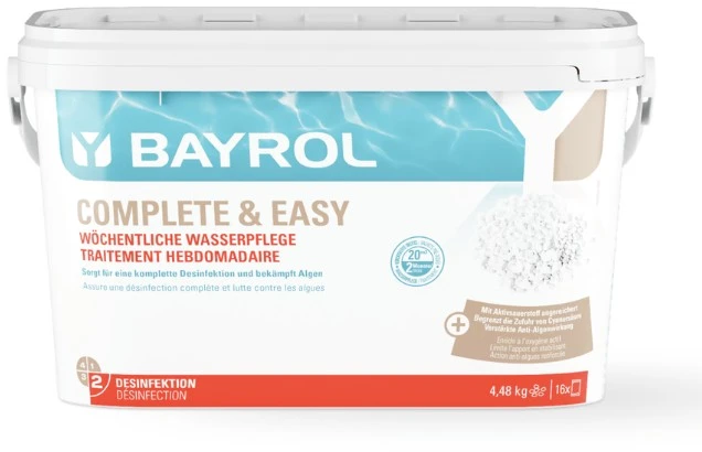 Bayrol Chloras Su Algicidu 4.48 Kg Complete And Easy