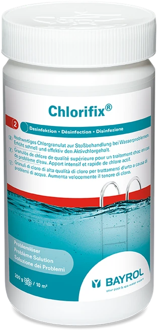 Bayrol Greito tirpimo chloro granulės Chlorifix, 1 Kg