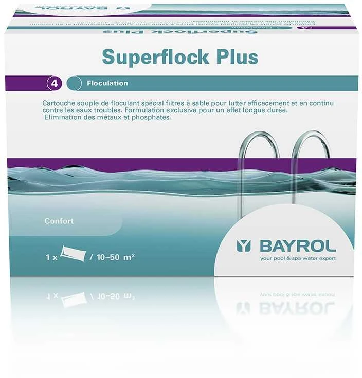 Bayrol Vandens skaidrinimo priemonė Superflock, 1kg