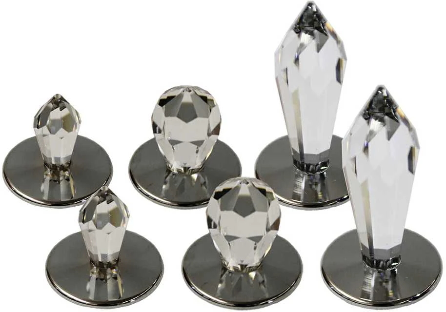 Sieninis šviestuvas CARIITTI Crystal Star LED pirties apšvietimas