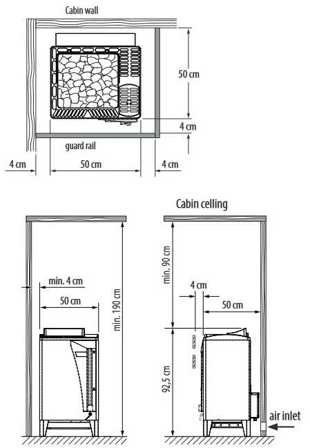 Elektrinė pirties krosnelė - EOS BI-O Max, 15 kW