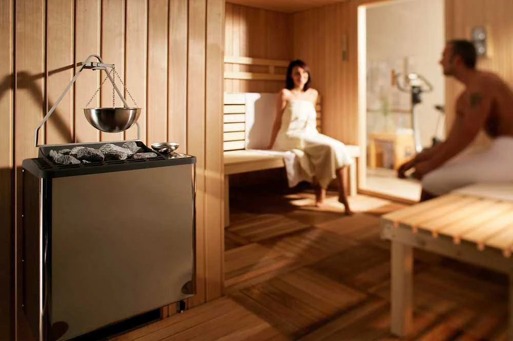 Elektrinė pirties krosnelė - EOS BI-O Tec, 9 kW, antracito spalvos perlų efekto apdaila