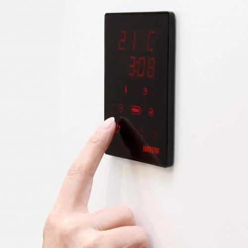 Elektrinė pirties krosnelė - HARVIA Cilindro PC70XW WiFi Steel 6,8 kW