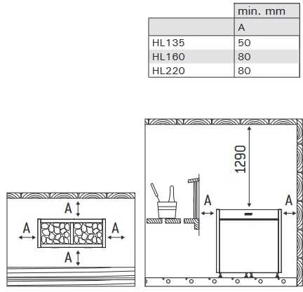 Elektrinė pirties krosnelė - HARVIA Virta Pro HL160 15,8 kW