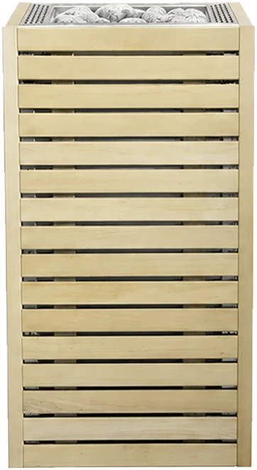 Elektrinė pirties krosnelė - HUUM CORE SS, 6.0 kW, Juodalksnio medienos apdaila