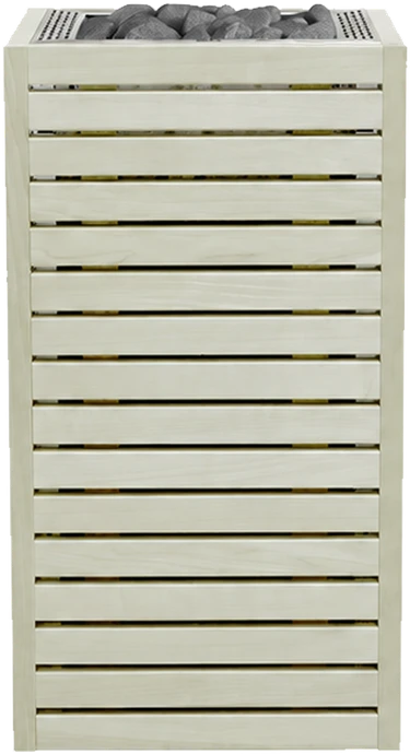 Elektrinė pirties krosnelė - HUUM CORE SS, 10.5 kW, Drebulės medienos apdaila
