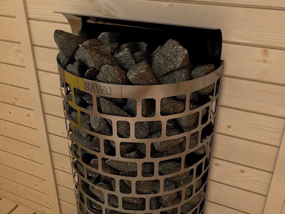 Elektrinė pirties krosnelė – SAWOTEC Ari Wall, be valdymo pulto, ARI3-90NS-WL