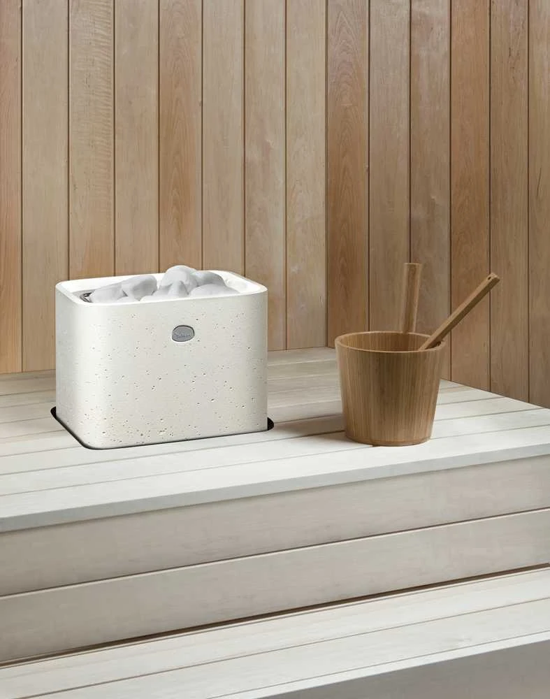 Elektrinė pirties krosnelė TULIKIVI KUURA 2 Integrated, su valdymo pultu, 6.8 kW
