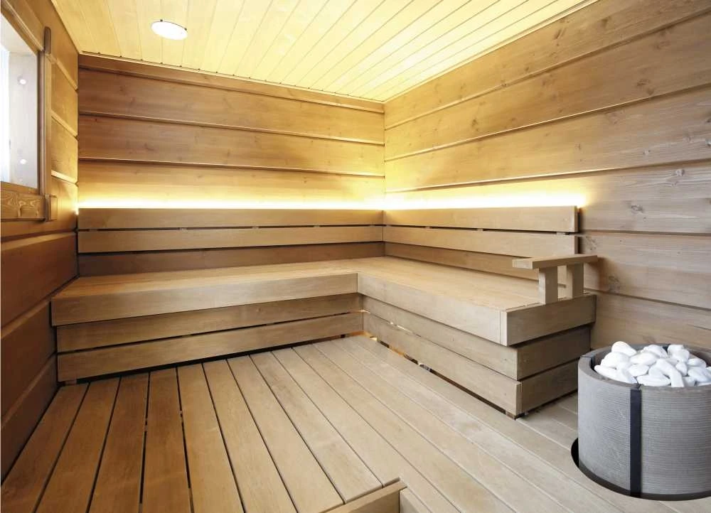 Elektrinė pirties krosnelė TULIKIVI NAAVA RIGATA Integrated be valdymo pulto, 9 kW