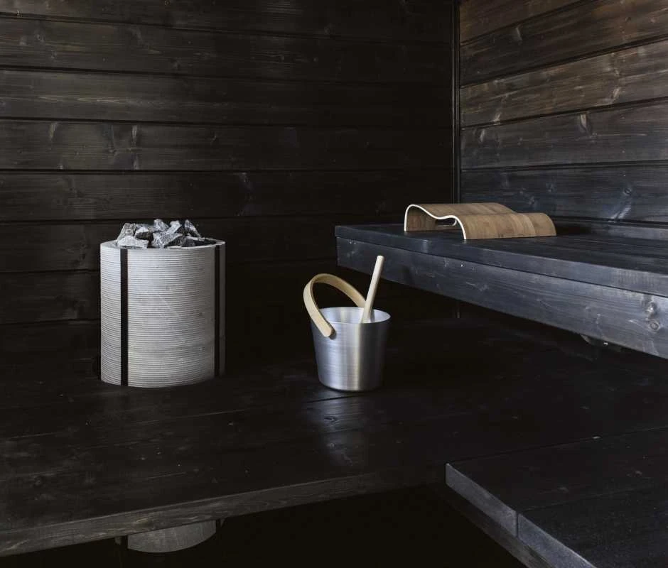 Elektrinė pirties krosnelė TULIKIVI NAAVA RIGATA Integrated be valdymo pulto, 9 kW