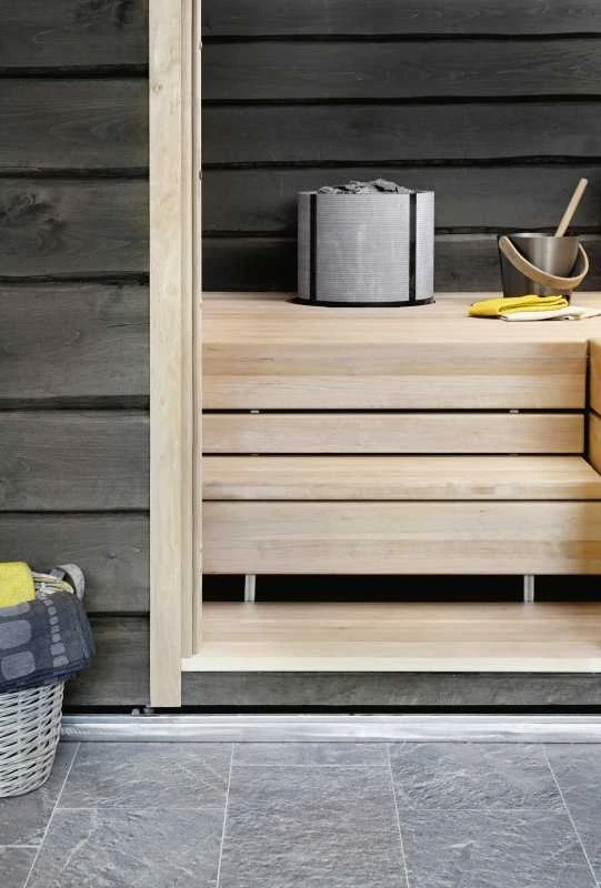 Elektrinė pirties krosnelė TULIKIVI NAAVA RIGATA Integrated be valdymo pulto, 9 kW