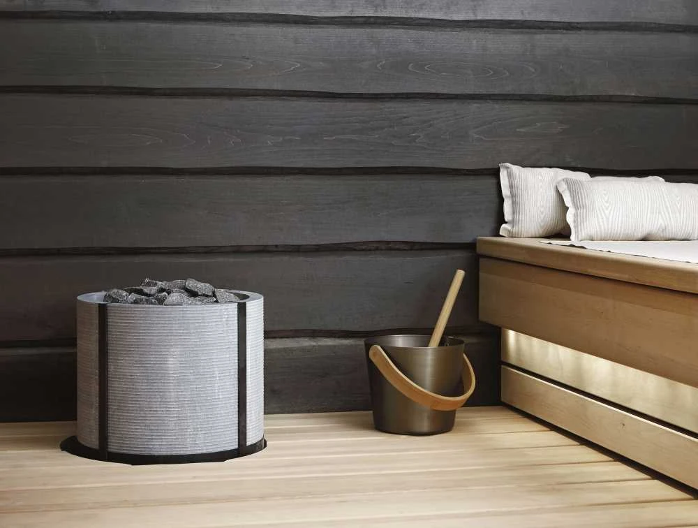 Elektrinė pirties krosnelė TULIKIVI NAAVA RIGATA Integrated be valdymo pulto, 9 kW