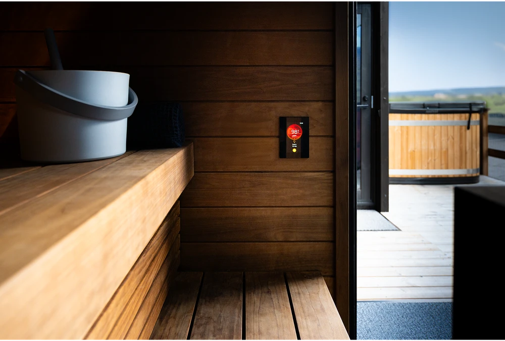 Elektrinės pirties krosnelės valdymo pultas - Harvia Fenix 180 Wifi universalus 9 - 29 kW