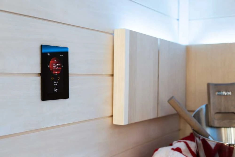 Elektrinės pirties krosnelės valdymo pultas - Harvia Fenix ​​FX170 WiFi Core 17 kW