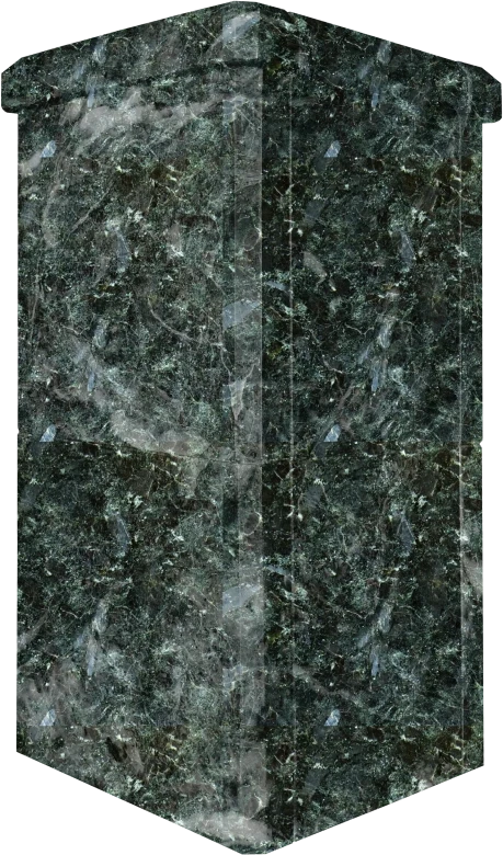 Gefest Akmeninė kamino apdaila, Serpentinas, 540 mm