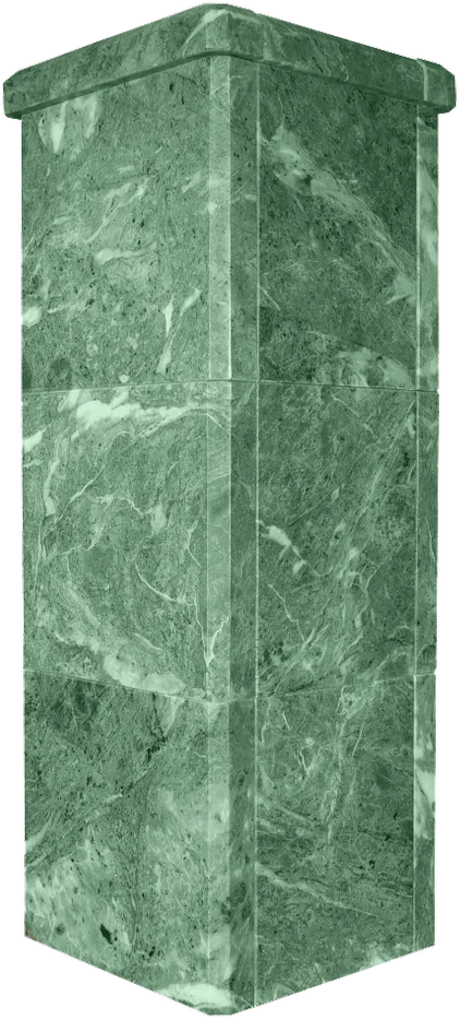 Gefest Akmeninė kamino apdaila, serpentine, 790 mm