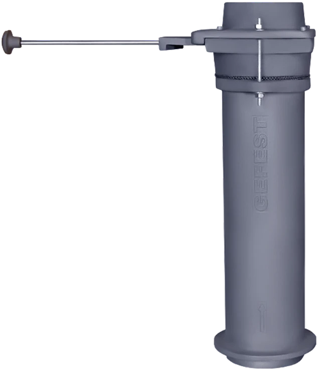 GEFEST ketaus kamino modulis su sklende, Ø130, 550 mm