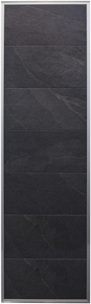 HARVIA akmeninė siena, pilkas rėmas 634 x 1824 mm