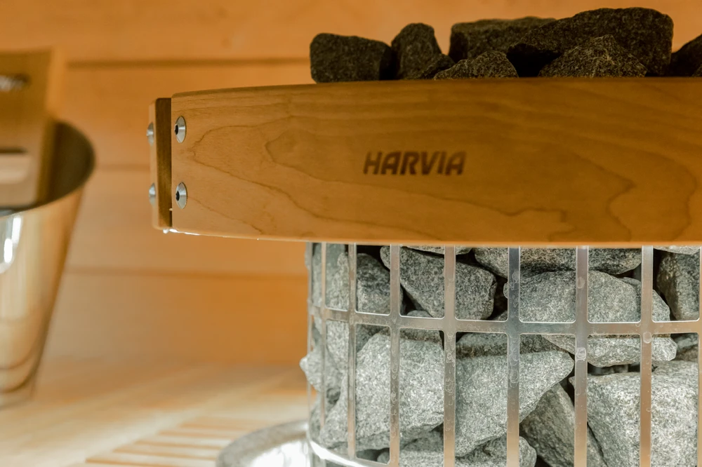 Harvia Oy Apsauginis aptvaras HPC3L - HARVIA Cilindro krosnelėms, su apšvietimu