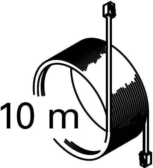 Harvia Oy Atsarginės dalys - HARVIA valdymo pulto kabelio prailginimas, 10 m