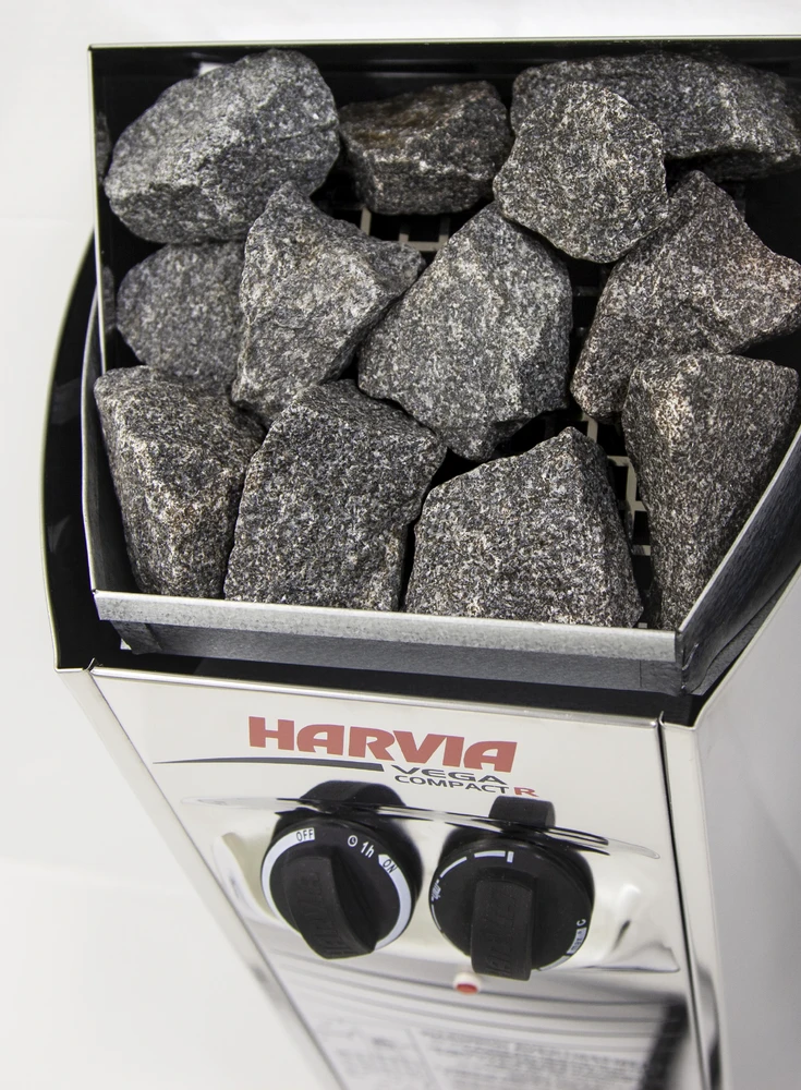 Harvia Oy Elektrinė pirties krosnelė - HARVIA Vega Compact BC23 su įmontuotu valdymu