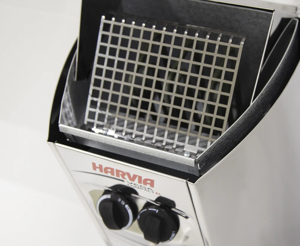 Harvia Oy Elektrinė pirties krosnelė - HARVIA Vega Compact BC23 su įmontuotu valdymu