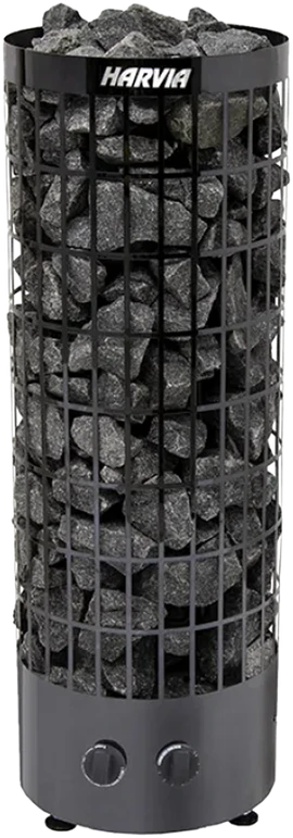 Harvia Oy Elektrinė pirties krosnelė - HARVIA Cilindro Juodas Steel PC70 6,8 kW