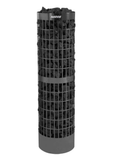 Harvia Oy Elektrinė pirties krosnelė - HARVIA Cilindro Pro Juodas Steel PC100E/135E 10/13,2 kW