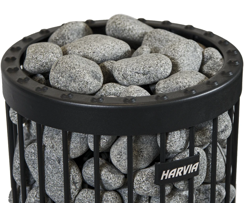 Harvia Oy HARVIA akmenys, 5-10 cm, apvalūs