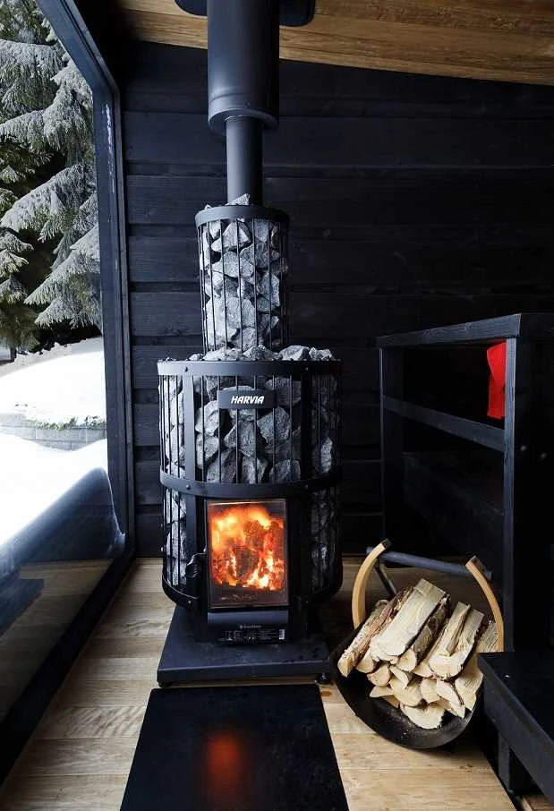 Harvia Oy Malkinė pirties krosnelė - HARVIA Legend 240 GreenFlame