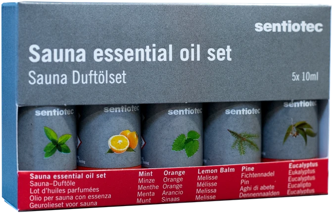 Sentiotec HARVIA saunos kvapų rinkinys, 5 x 10 ml
