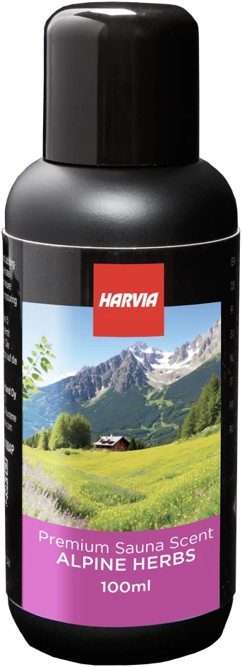 HARVIA saunos kvapų koncentratas, alpių žolelių kvapo, 100 ml