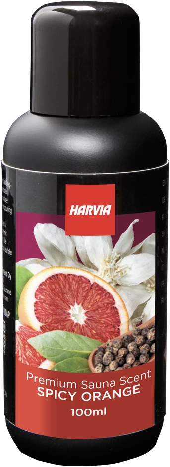 HARVIA saunos kvapų koncentratas, jazminų, raudonųjų apelsinų ir pipirų kvapo, 100 ml