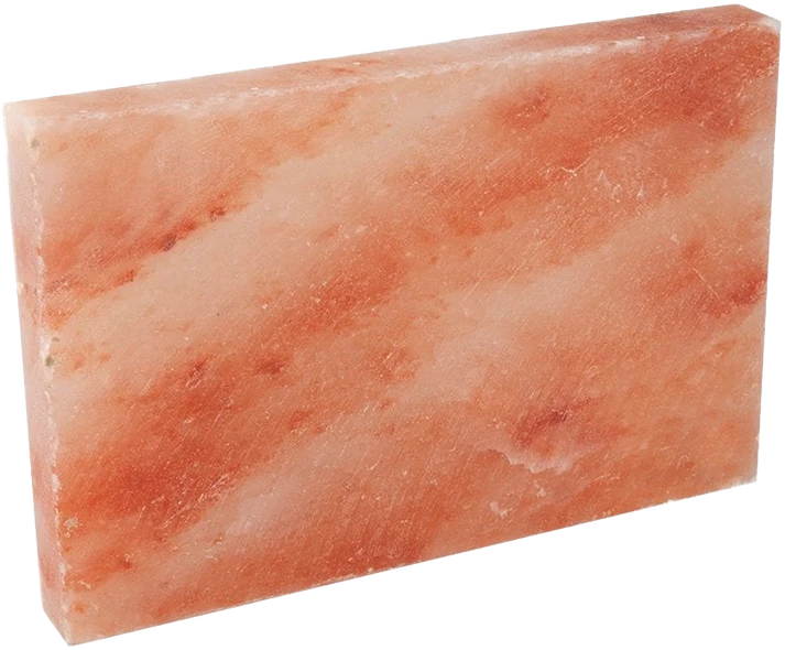 Himalajų druskos plyta lygiu paviršiumi 300 × 200 × 38 mm
