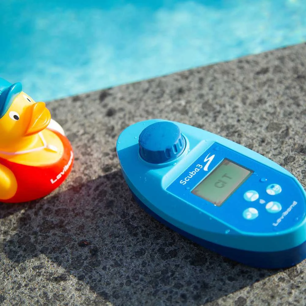 Išmanusis elektroninis baseino testeris Scuba3s