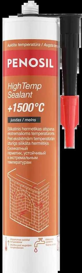 Juodas karščiui atsparus hermetikas PENOSIL