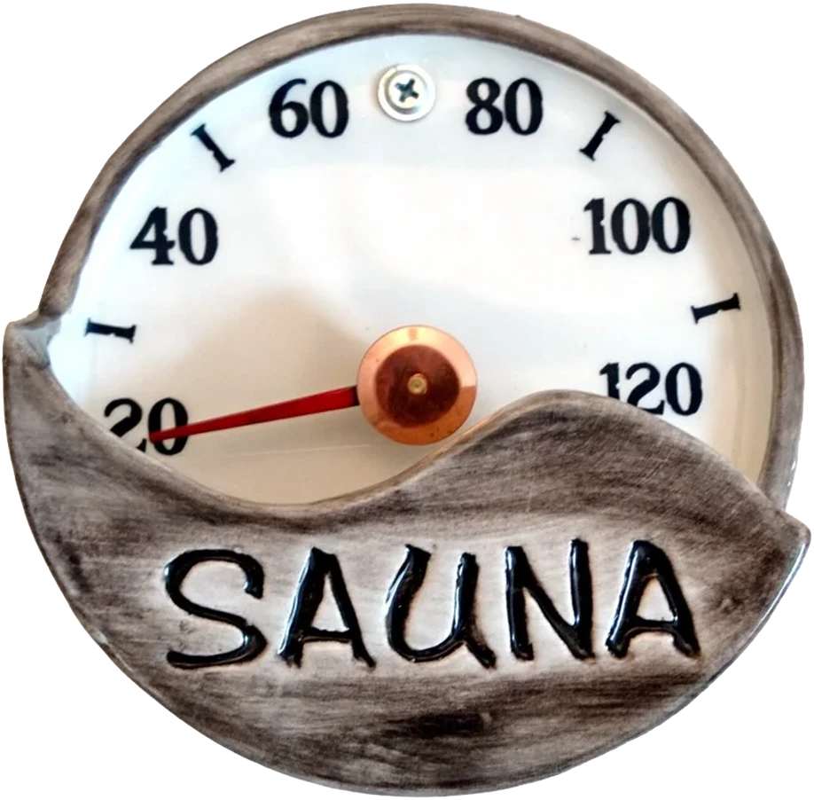 Timo Keramika Keraminis pirties termometras - SAUNA
