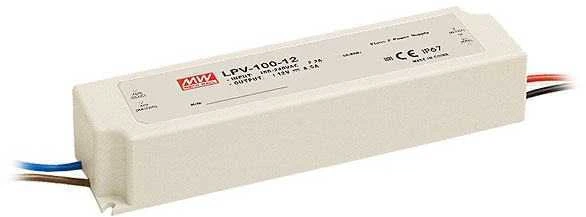 LED apšvietimo transformatoriai LPV 24V, 100 W