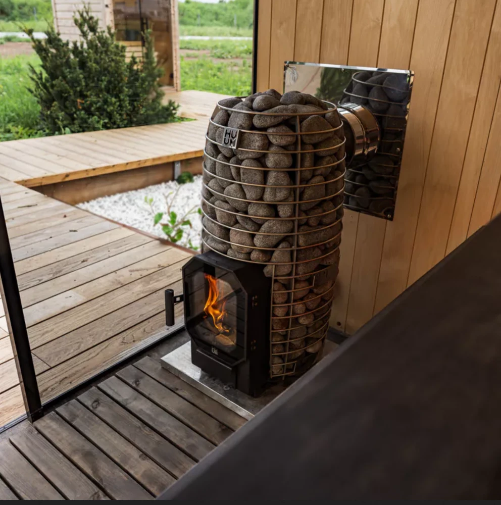 Malkinė pirties krosnelė HUUM HIVE Flow Mini