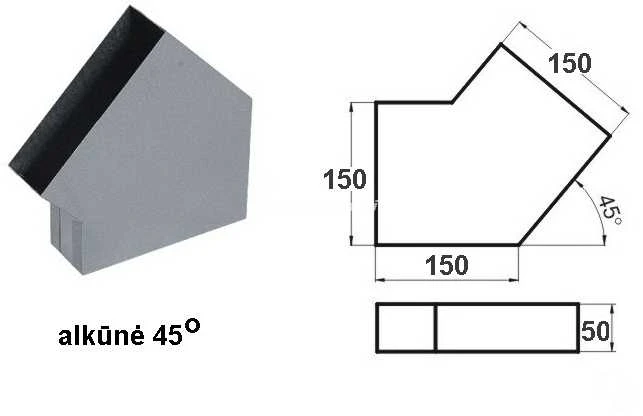 Metiksa Alkūnė plokščia 5F15/45
