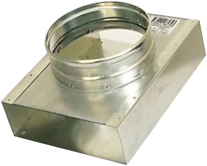 Metiksa Perėjimas šoninis - 90 laipsnių , diametras 120 mm