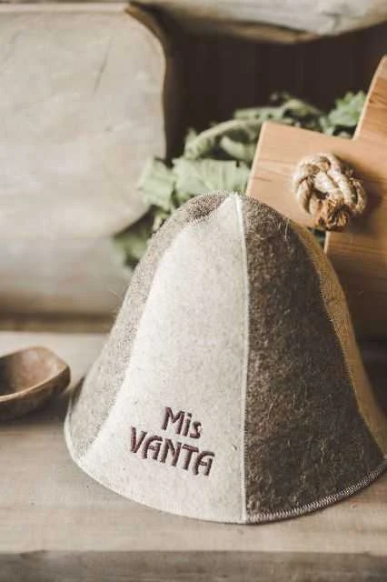 Namu Tekstile Pirties kepurė - MISS VANTA, dryžuota