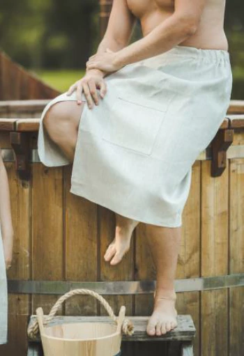Namu Tekstile Prijuostė vyriška - LININĖ