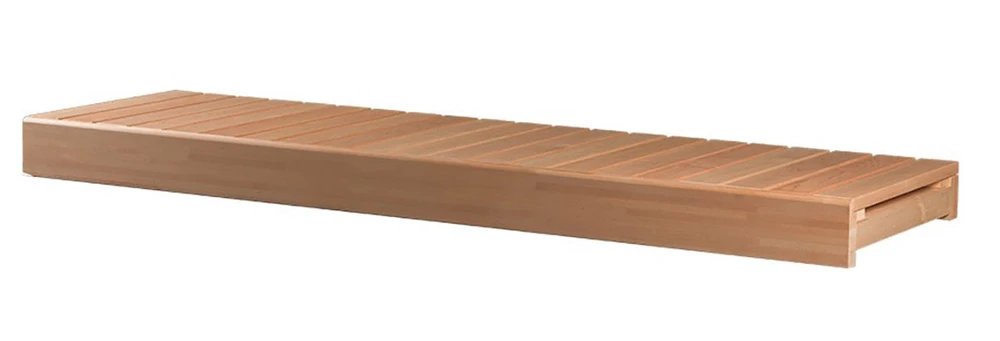 Pirties gultas, 600x2400 mm, Juodalksnis