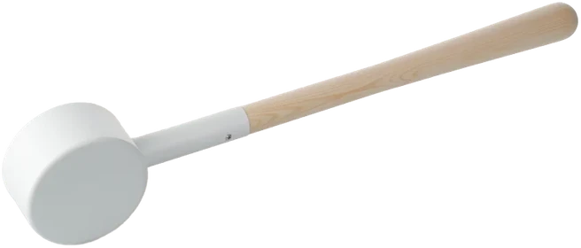 Pirties samtis SAUFLEX 53 cm, baltas