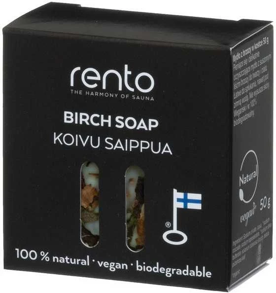 RENTO beržų muilas, 50 g