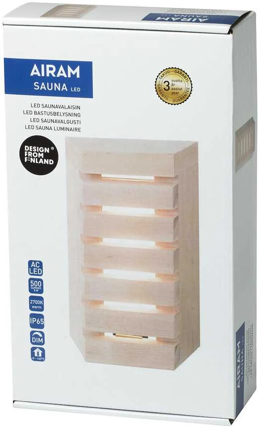 Sieninis šviestuvas Saunaled LED lempa 180TRL 8W